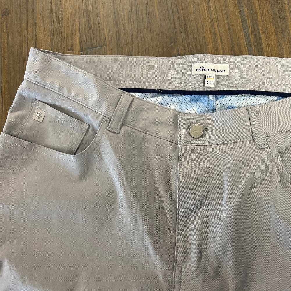 Peter Millar men’s BRItish grey pants